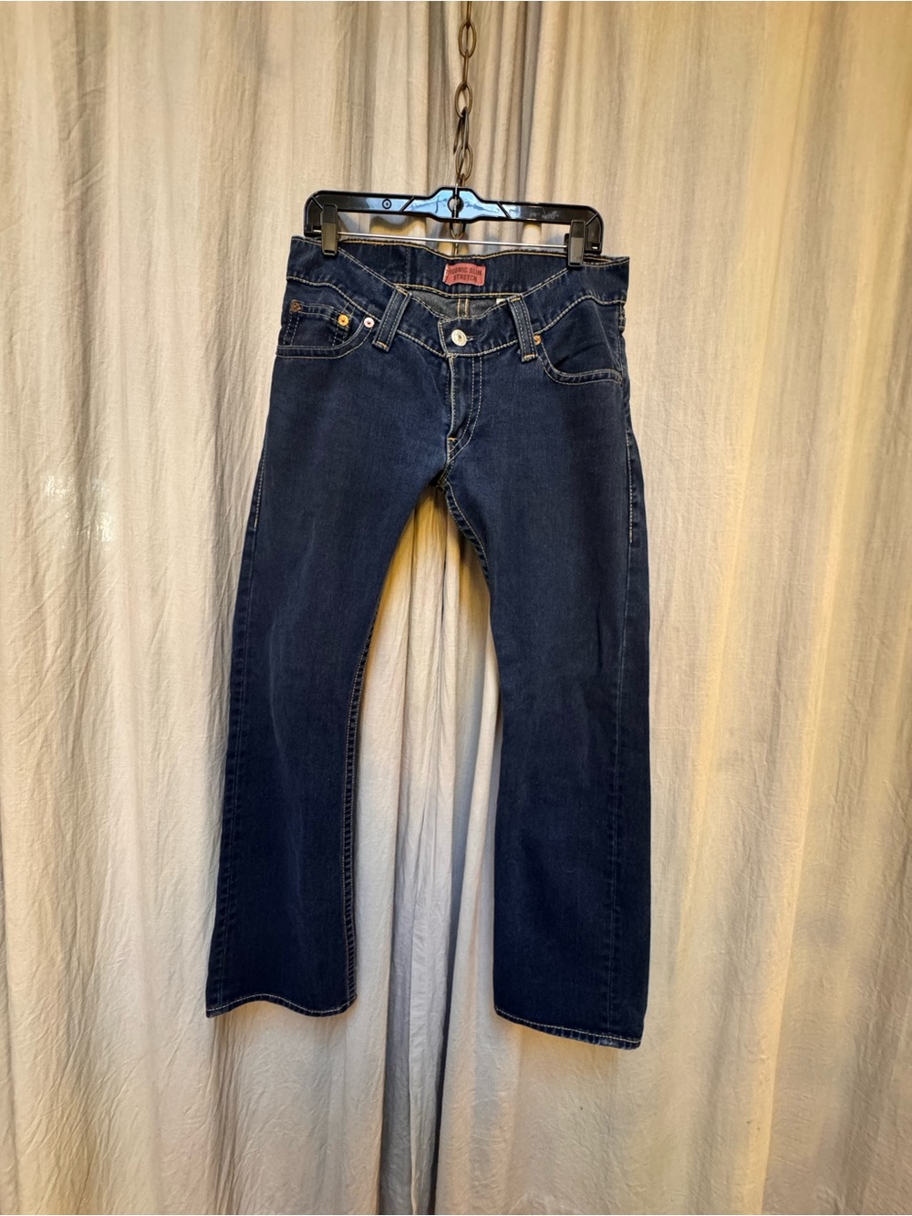 Levi's Type 1 Dark Blue Straight Jeans